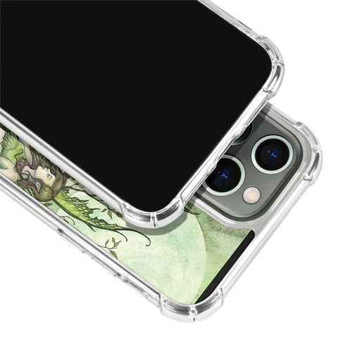 Amy Brown Guardian Fairy and Stag iPhone 14 Pro Clear Case